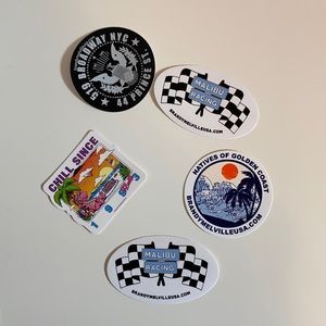 5 brandy melville stickers